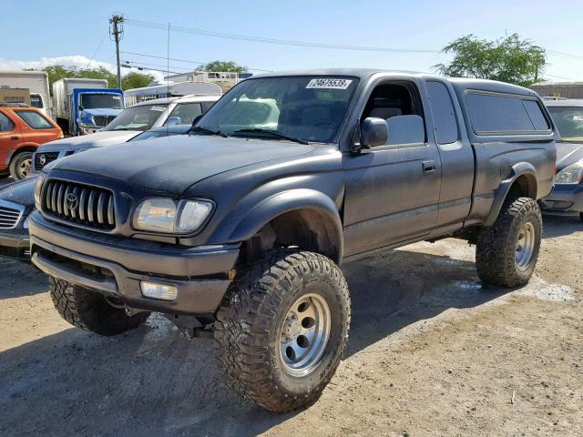 5TESN92N44Z432569 - 2004 TOYOTA TACOMA XTR BLACK photo 2