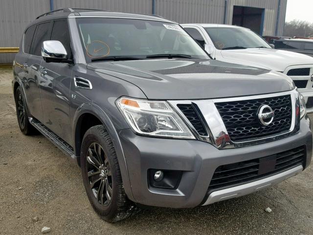 JN8AY2NE8H9702673 - 2017 NISSAN ARMADA PLA CHARCOAL photo 1