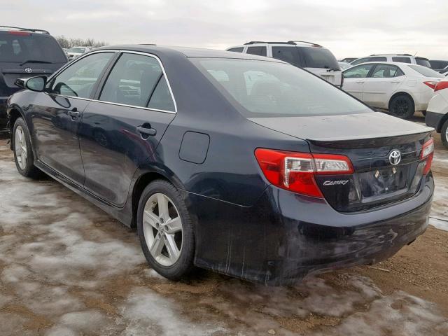 4T1BF1FK1EU434185 - 2014 TOYOTA CAMRY L BLACK photo 3