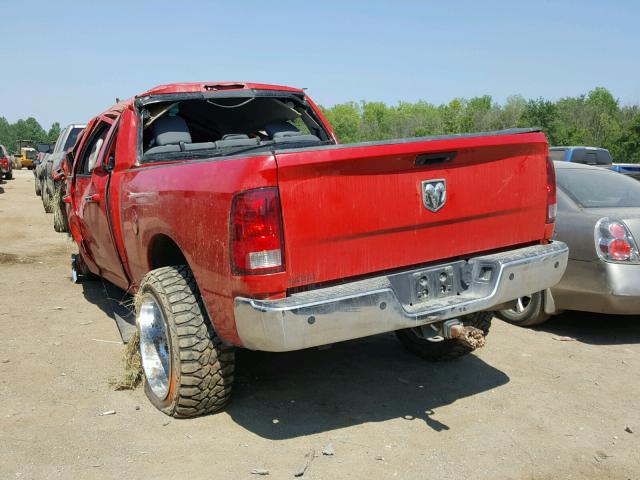 3C6UR5DLXEG189730 - 2014 RAM 2500 SLT RED photo 3