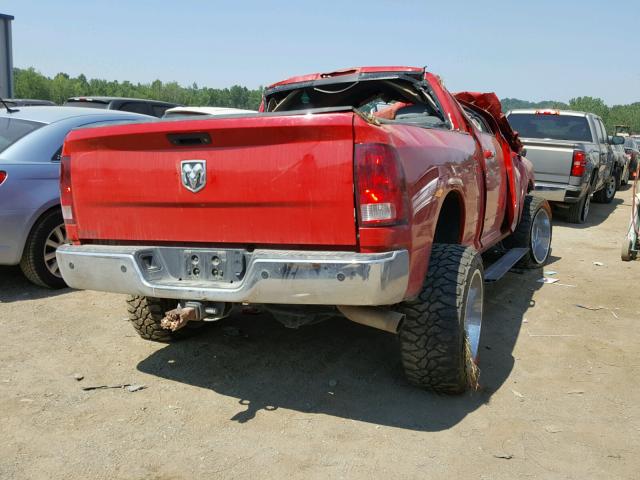 3C6UR5DLXEG189730 - 2014 RAM 2500 SLT RED photo 4