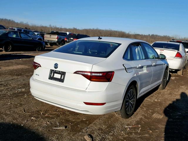 3VWE57BU4KM098480 - 2019 VOLKSWAGEN JETTA SEL WHITE photo 4