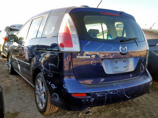 JM1CR293690358471 - 2009 MAZDA 5 BLUE photo 3