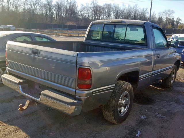 1B7HC16Y4RS675848 - 1994 DODGE RAM 1500 SILVER photo 4