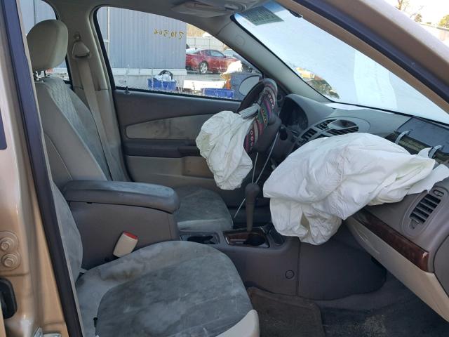 1G1ZT648X4F158195 - 2004 CHEVROLET MALIBU MAX 金色 照片 5