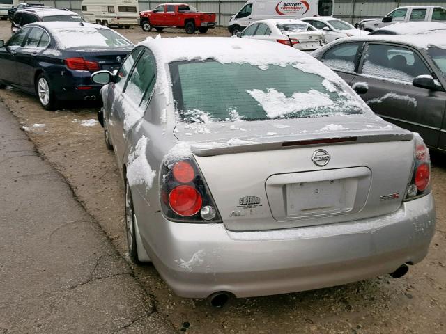 1N4BL11E26C143075 - 2006 NISSAN ALTIMA SE SILVER photo 3