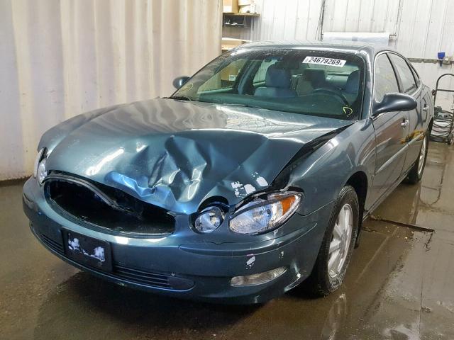 2G4WD582761138130 - 2006 BUICK LACROSSE C BLUE photo 2