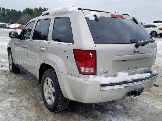 1J8HR58N17C579281 - 2007 JEEP GRAND CHER BEIGE photo 3