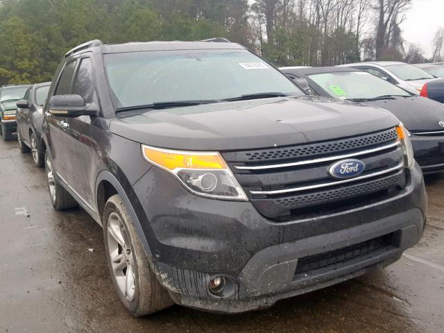 1FMHK8F80BGA03575 - 2011 FORD EXPLORER L BLACK photo 1