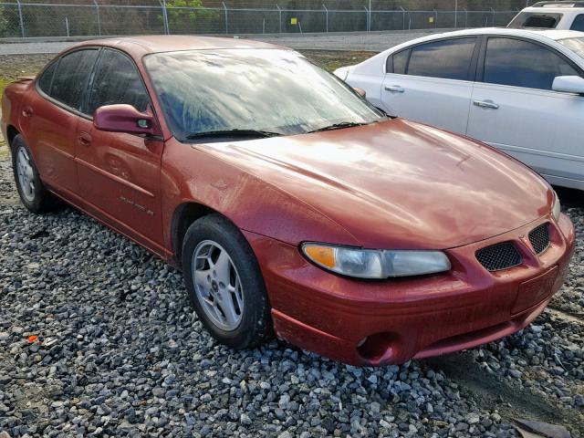 1G2WK52J11F102899 - 2001 PONTIAC GRAND PRIX MAROON photo 1