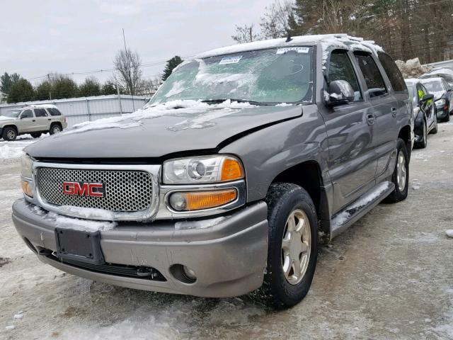 1GKEK63U96J162802 - 2006 GMC YUKON DENA GRAY photo 2