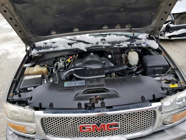 1GKEK63U96J162802 - 2006 GMC YUKON DENA GRAY photo 7