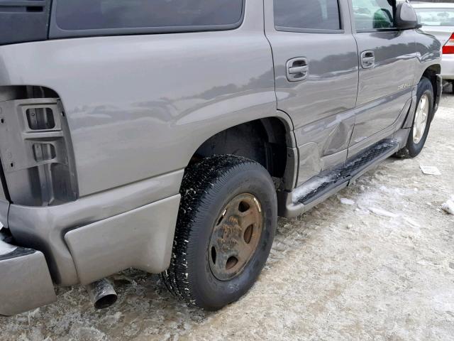 1GKEK63U96J162802 - 2006 GMC YUKON DENA GRAY photo 9