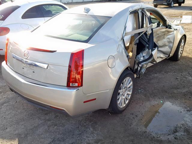 1G6DE5E57D0117880 - 2013 CADILLAC CTS LUXURY GOLD photo 4