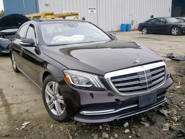 WDDUG6EB9JA373758 - 2018 MERCEDES-BENZ S 450 4MAT BLACK photo 1