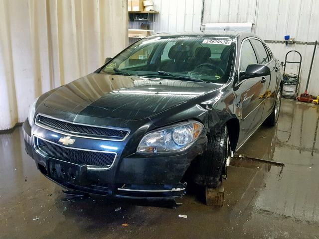 1G1ZC5EBXAF260340 - 2010 CHEVROLET MALIBU 1LT შავი ფოტო 2