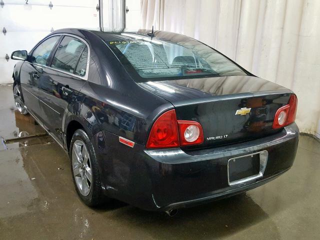 1G1ZC5EBXAF260340 - 2010 CHEVROLET MALIBU 1LT შავი ფოტო 3
