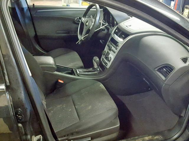 1G1ZC5EBXAF260340 - 2010 CHEVROLET MALIBU 1LT შავი ფოტო 5