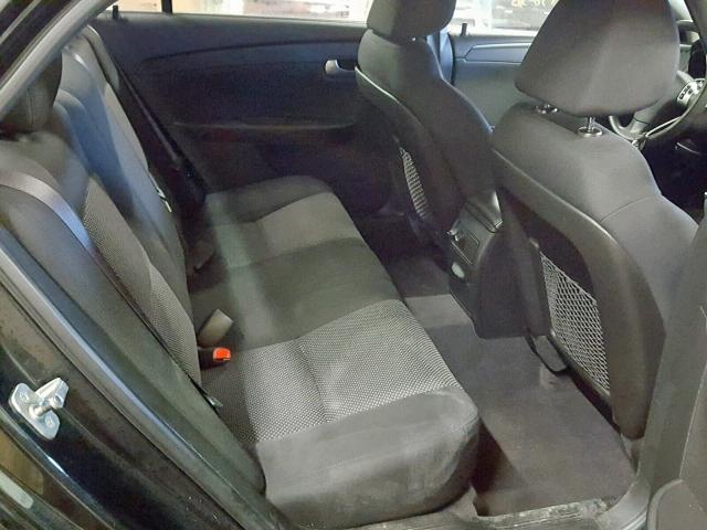 1G1ZC5EBXAF260340 - 2010 CHEVROLET MALIBU 1LT შავი ფოტო 6