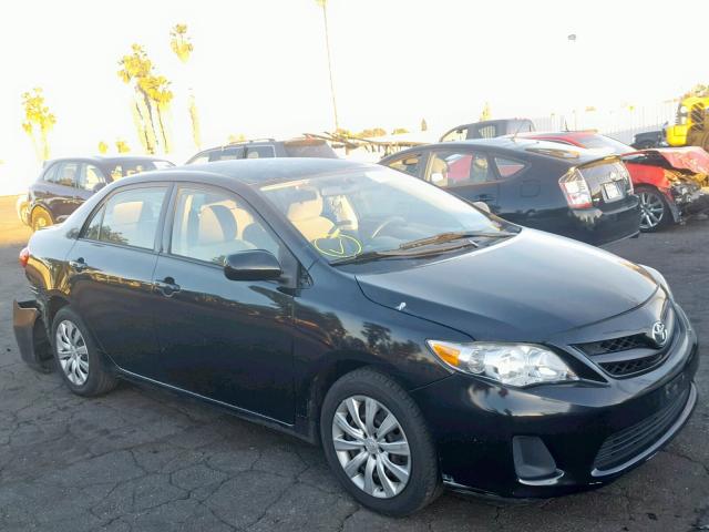 JTDBU4EE7C9175063 - 2012 TOYOTA COROLLA BA BLACK photo 1