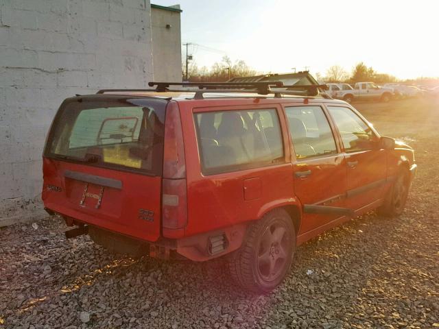 YV1LW5711S2150451 - 1995 VOLVO 850 RED photo 4