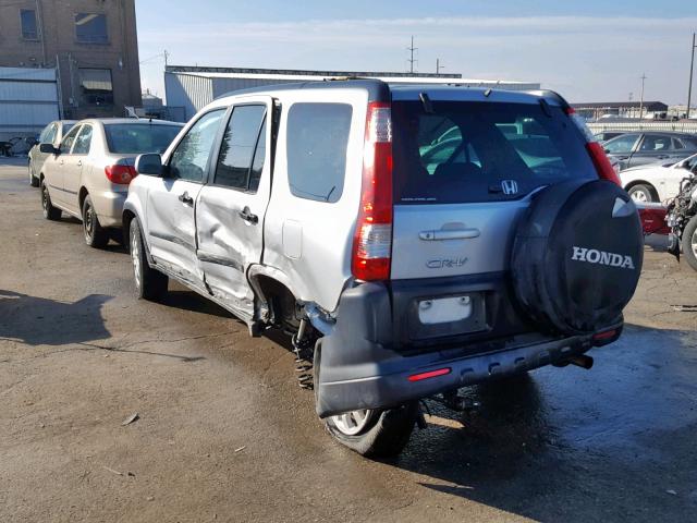 SHSRD78836U444121 - 2006 HONDA CR-V EX GRAY photo 3