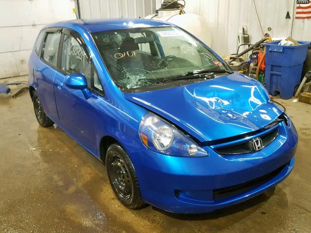 JHMGD37478S062426 - 2008 HONDA FIT BLUE photo 1