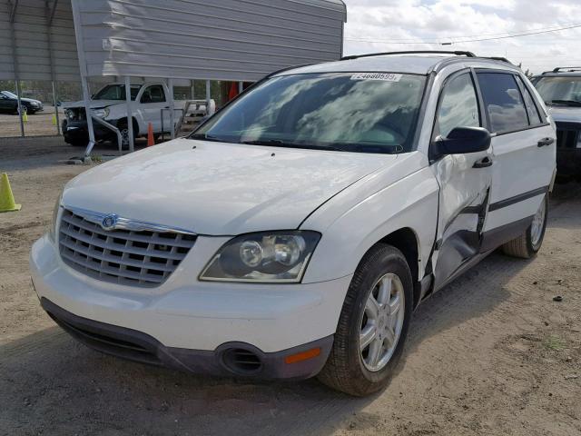 2C4GM48L85R500073 - 2005 CHRYSLER PACIFICA WHITE photo 2