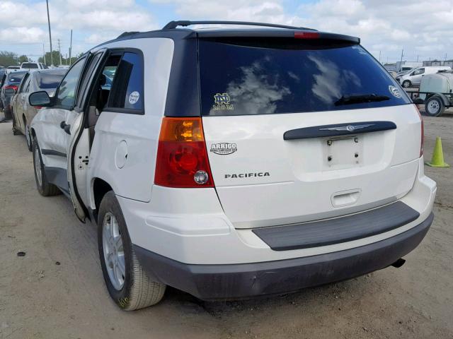 2C4GM48L85R500073 - 2005 CHRYSLER PACIFICA WHITE photo 3