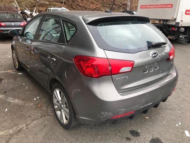 KNAFW5A34C5598533 - 2012 KIA FORTE SX GRAY photo 3