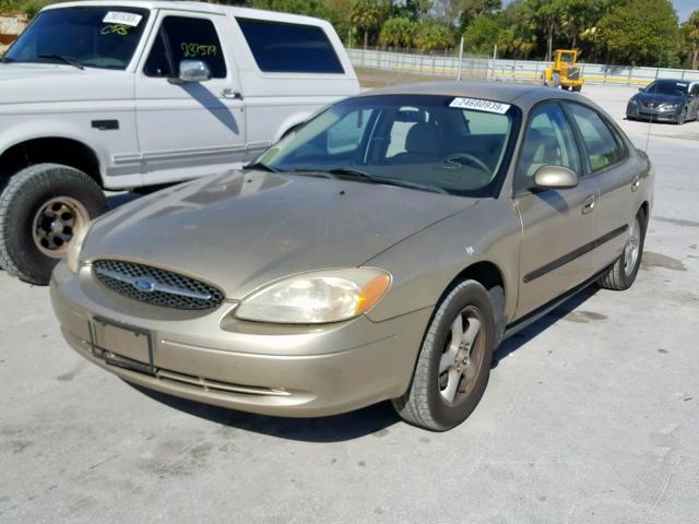 1FAFP55U61A130994 - 2001 FORD TAURUS SES TAN photo 2