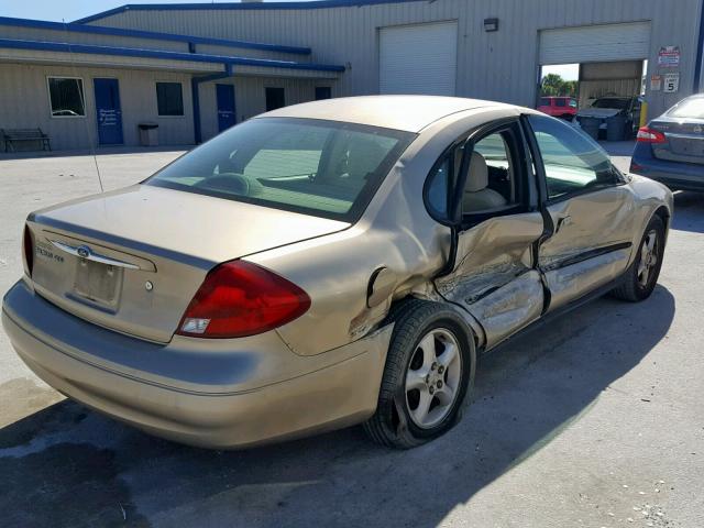 1FAFP55U61A130994 - 2001 FORD TAURUS SES TAN photo 4