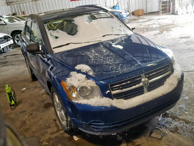 1B3HB48A49D205491 - 2009 DODGE CALIBER SX BLUE photo 1