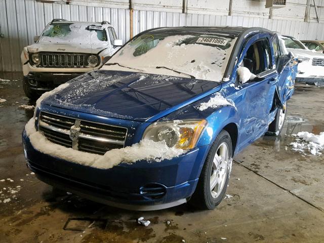 1B3HB48A49D205491 - 2009 DODGE CALIBER SX BLUE photo 2