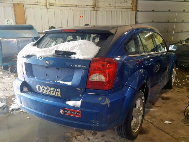 1B3HB48A49D205491 - 2009 DODGE CALIBER SX BLUE photo 4