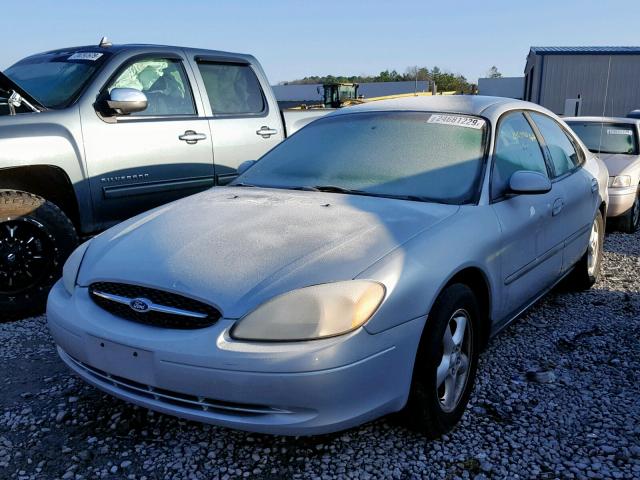 1FAFP55U0YA115563 - 2000 FORD TAURUS SES SILVER photo 2