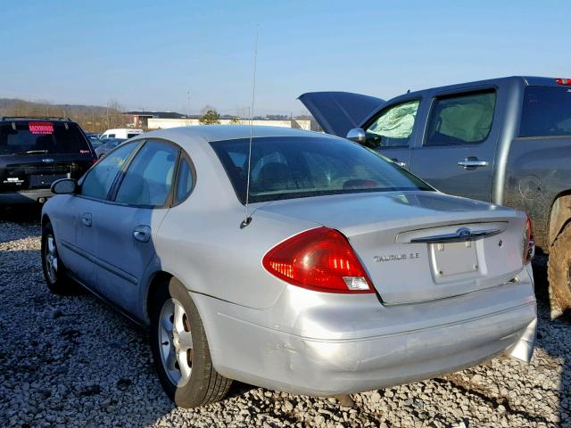 1FAFP55U0YA115563 - 2000 FORD TAURUS SES SILVER photo 3