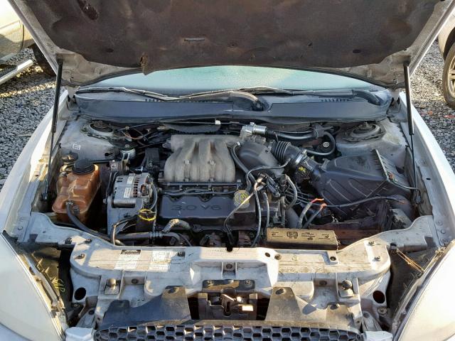 1FAFP55U0YA115563 - 2000 FORD TAURUS SES SILVER photo 7