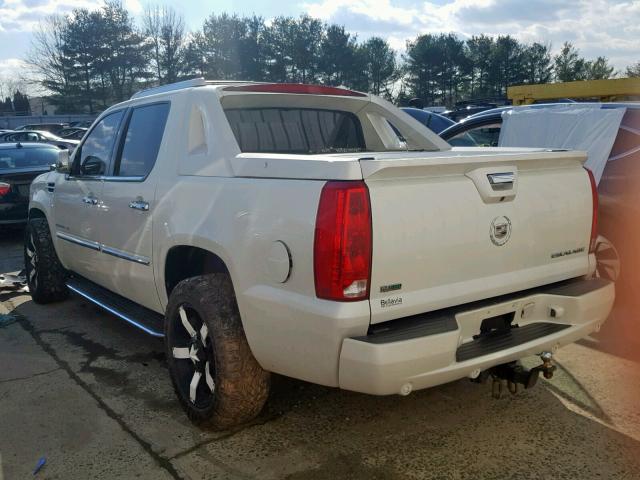 3GYT4MEF6CG158861 - 2012 CADILLAC ESCALADE E WHITE photo 3