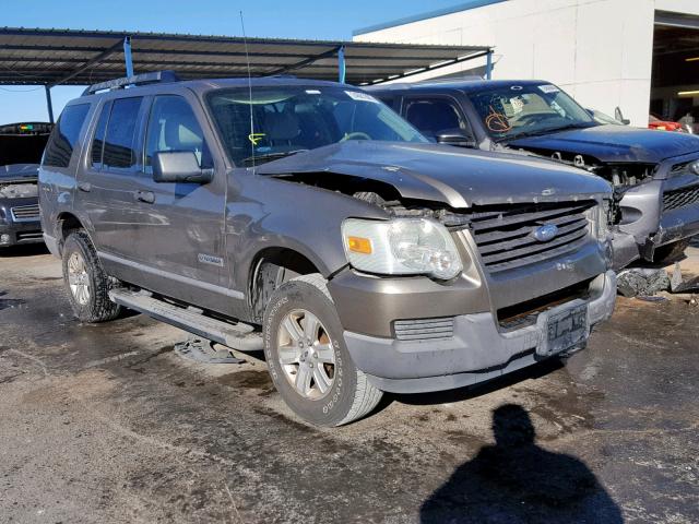 1FMEU62E96ZA07146 - 2006 FORD EXPLORER X BROWN photo 1