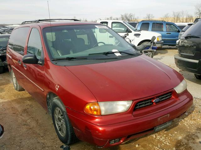 2FMZA5144WBE26411 - 1998 FORD WINDSTAR W RED photo 1