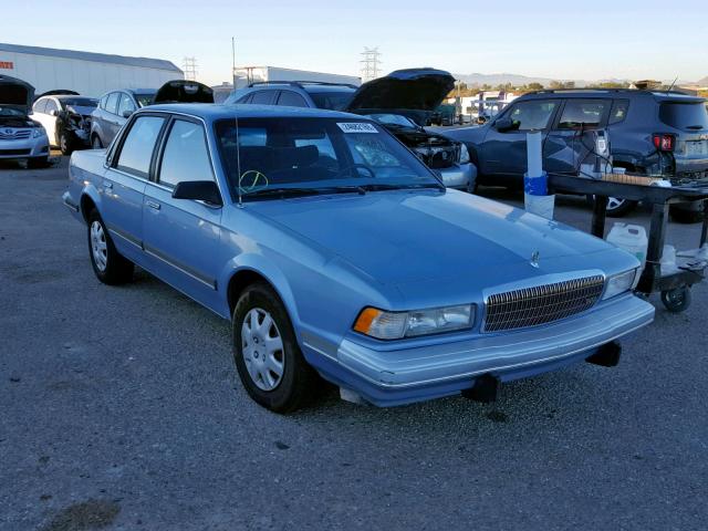 1G4AG55N8P6427608 - 1993 BUICK CENTURY SP BLUE photo 1