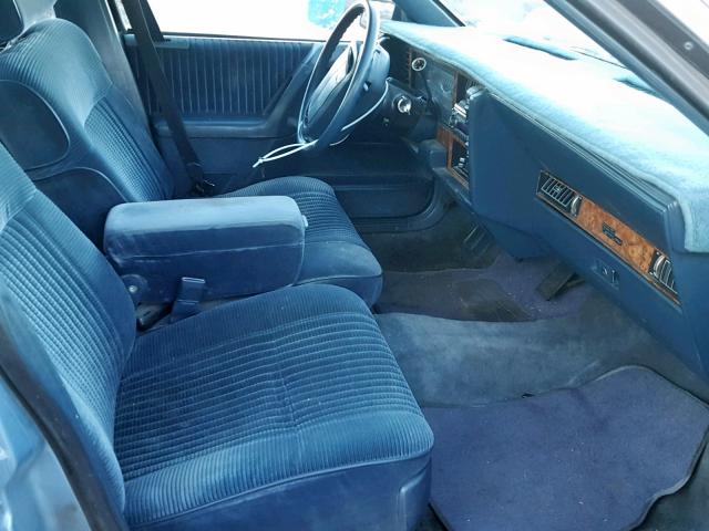 1G4AG55N8P6427608 - 1993 BUICK CENTURY SP BLUE photo 5