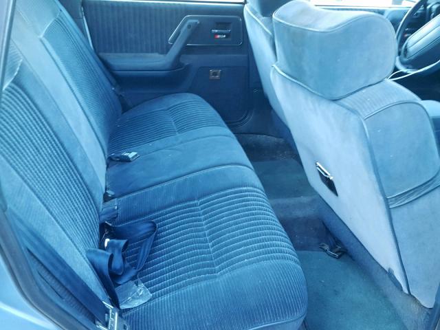 1G4AG55N8P6427608 - 1993 BUICK CENTURY SP BLUE photo 6