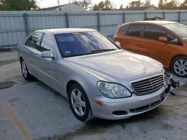 WDBNG70J94A413908 - 2004 MERCEDES-BENZ S 430 SILVER photo 1
