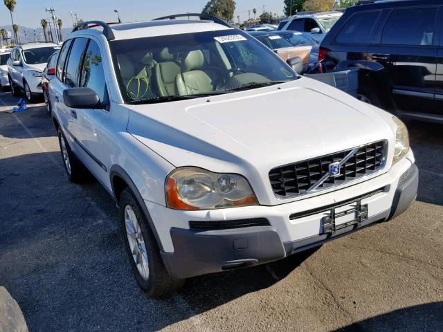 YV1CZ91H341101488 - 2004 VOLVO XC90 T6 WHITE photo 1