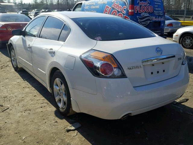 1N4AL21E09N483528 - 2009 NISSAN ALTIMA 2.5 WHITE photo 3