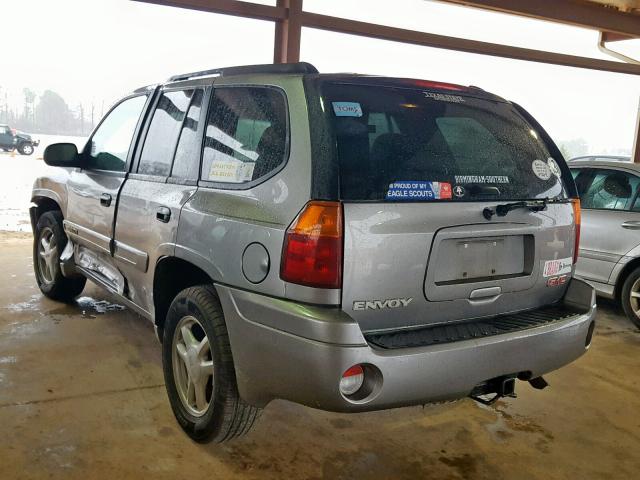 1GKDS13S252209996 - 2005 GMC ENVOY GRAY photo 3