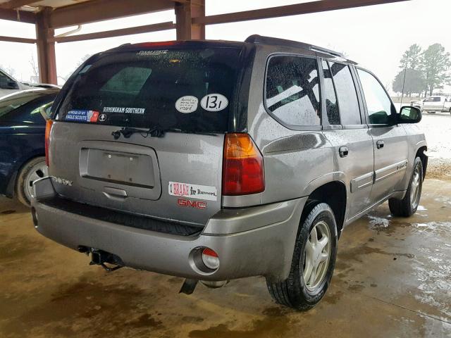 1GKDS13S252209996 - 2005 GMC ENVOY GRAY photo 4