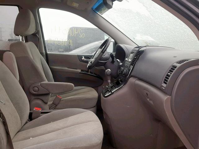 KNDMH4C71C6501488 - 2012 KIA SEDONA EX GRAY photo 5